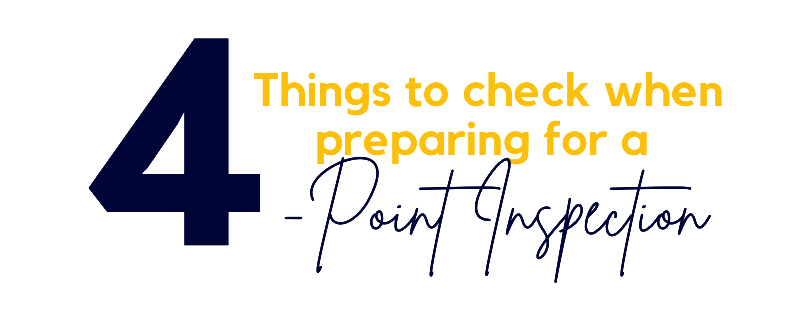 4 Things To Check Before Having a 4-Point Inspection: